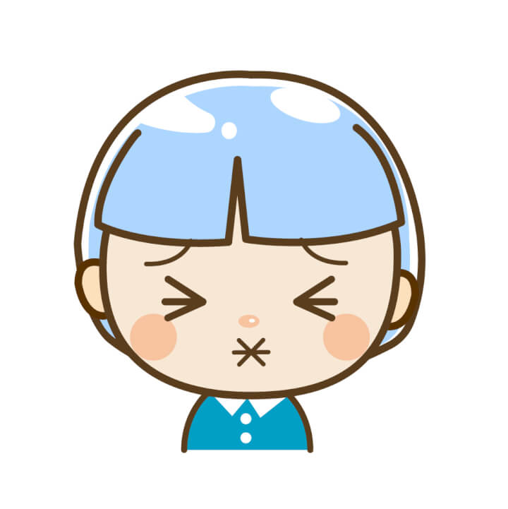 酸っぱい表情